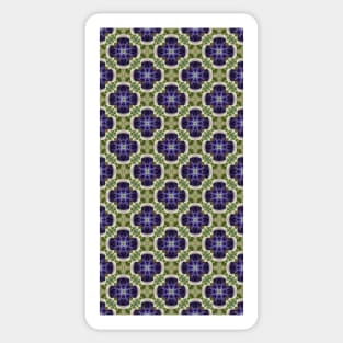 Violet Tessellation Sticker